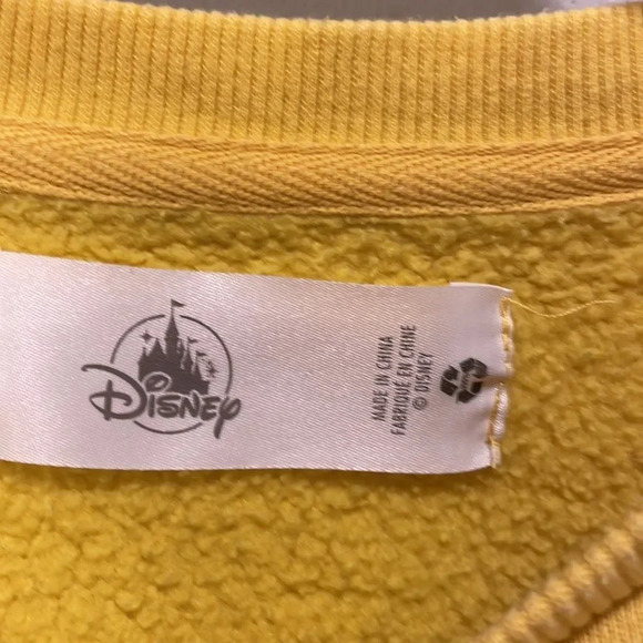 DISNEY Mickey Mouse woman’s yellow sweatshirt - Picture 7 of 11